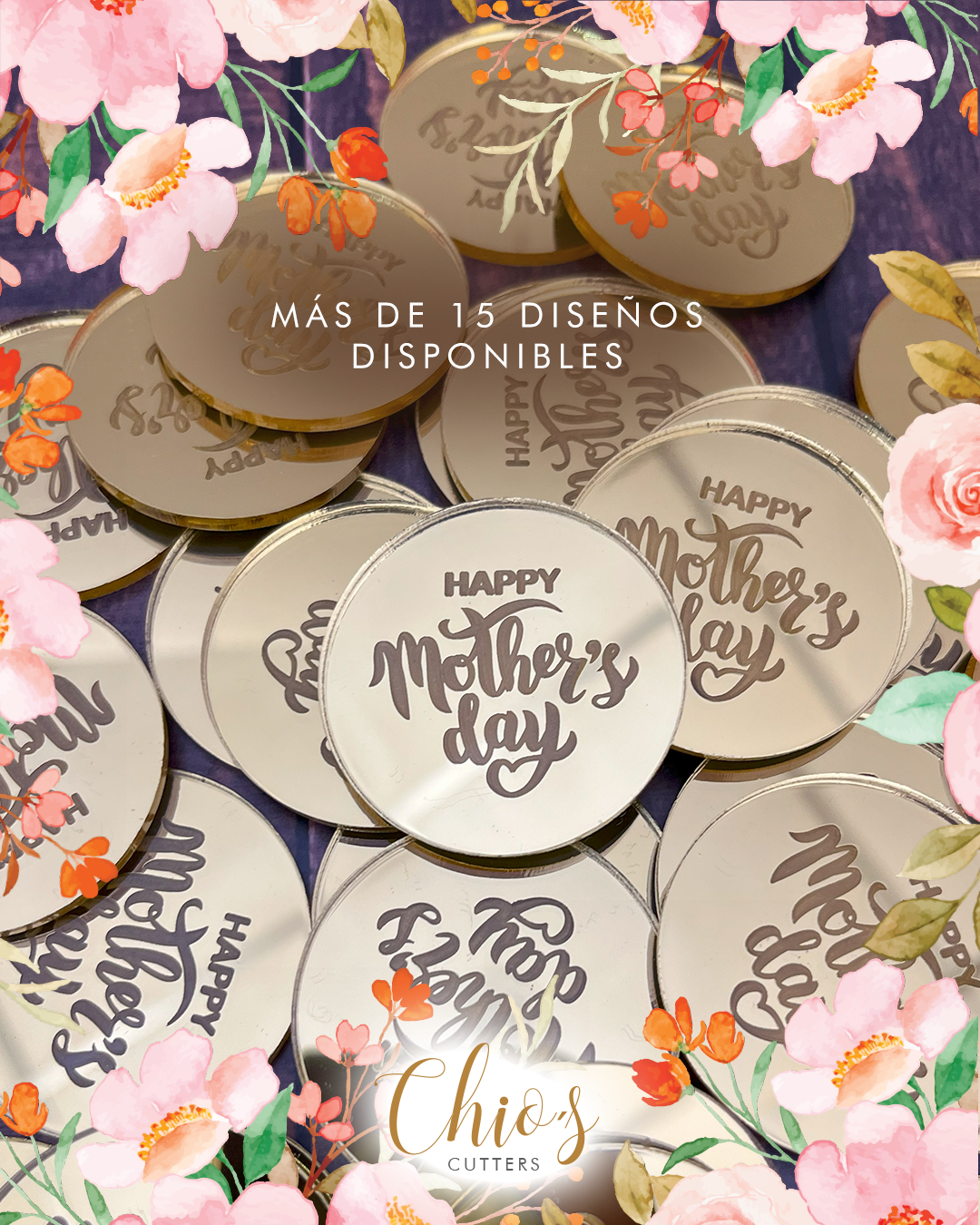 CHIOS CUTTERS cortadores de galletas, stencil, sellos acrilicos y productos para resposteria en Ecuador